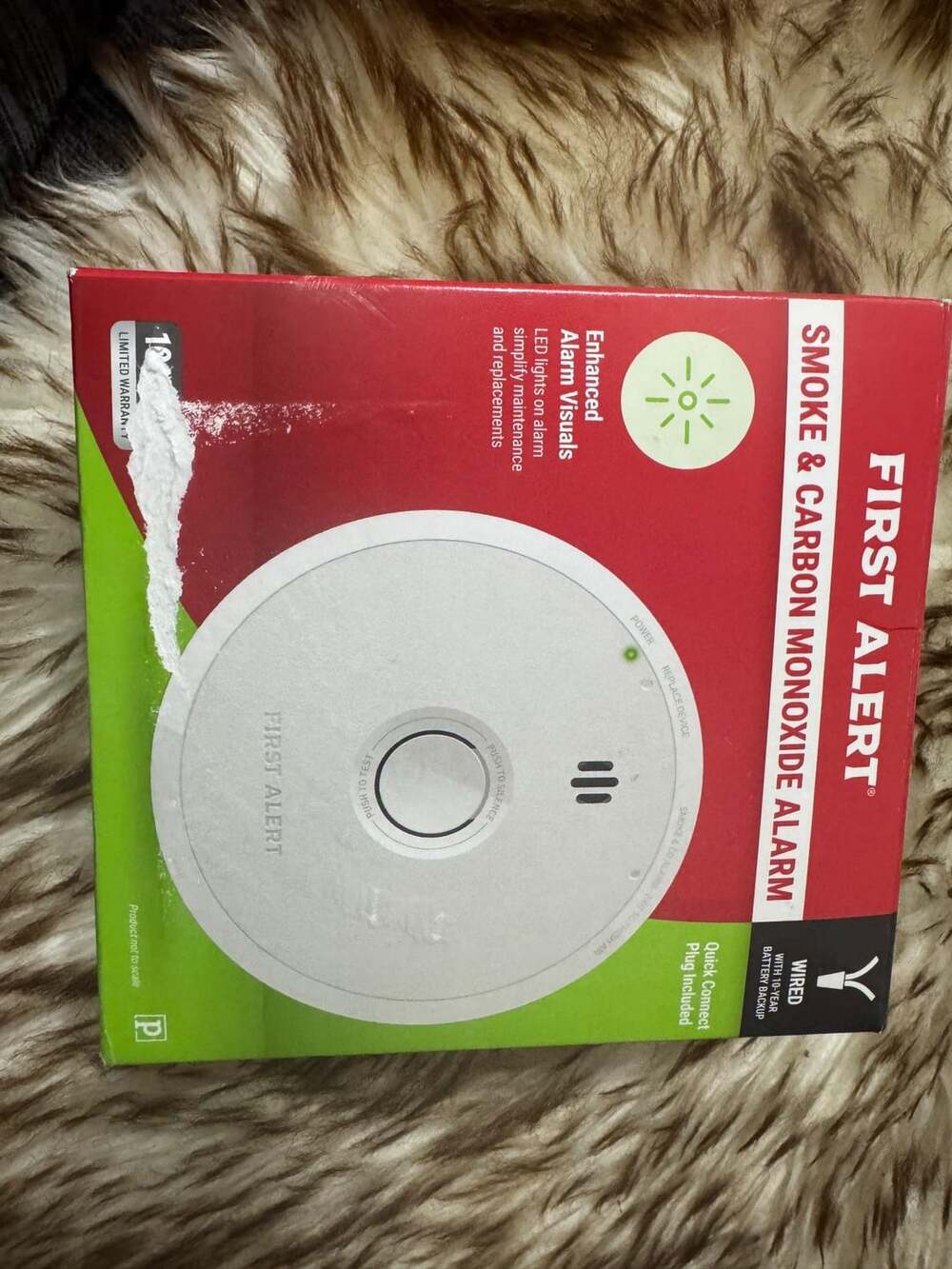 First Alert SC2-W10-T Smoke and Carbon Monoxide Alarm